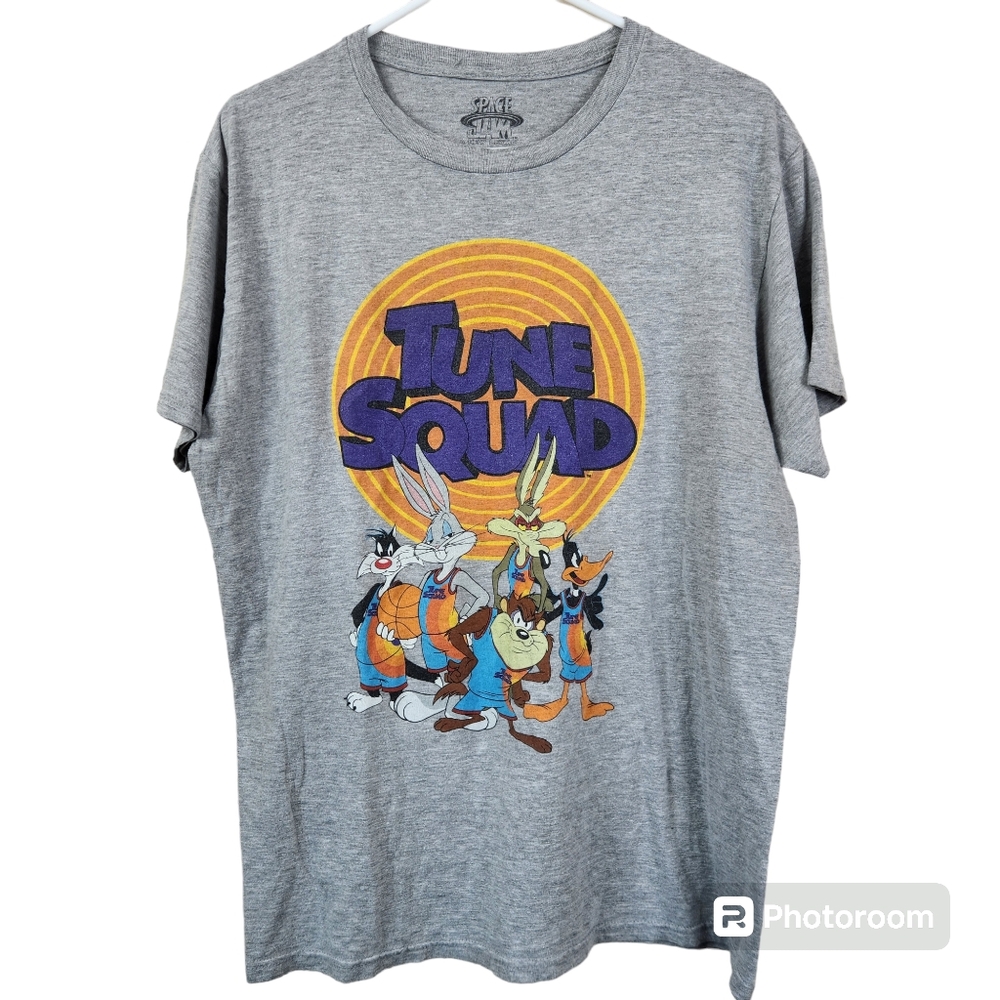 Space Jam Tune Squad Frontside Graphic Tee Large